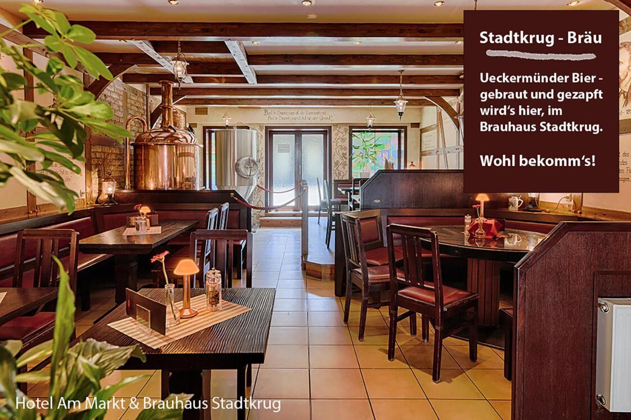 Hotel Am Markt & Brauhaus Stadtkrug 웨케문데 외부 사진